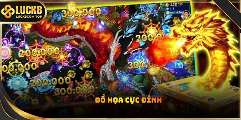 Bắn Cá Thần Rồng xây dựng một hệ sinh thái biển cả sinh động bậc nhất